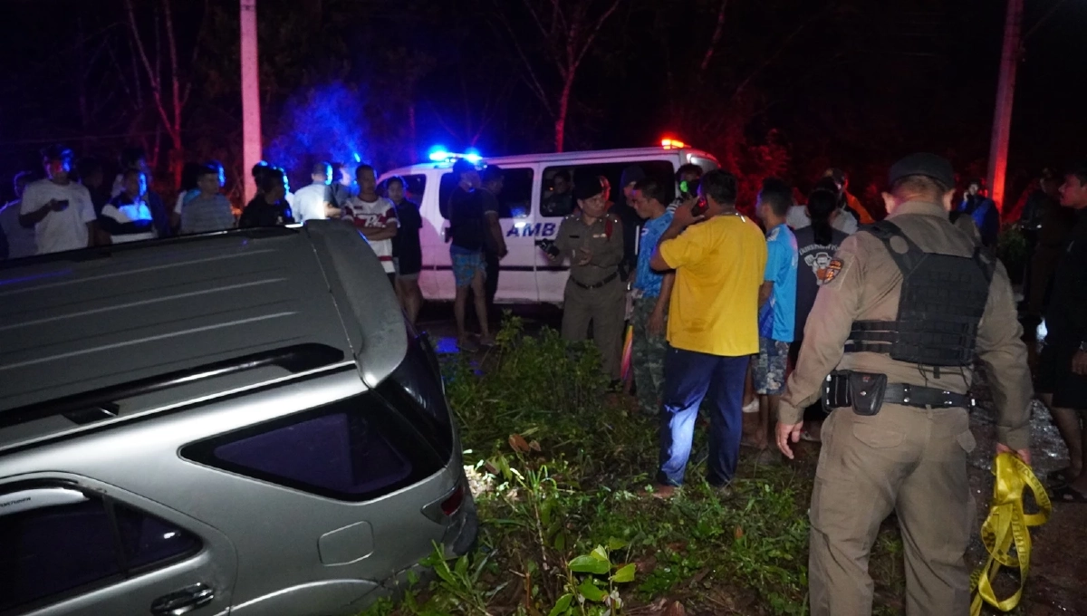 สังหาร "กำนันยอง" ผู้สมัครนายก อบต.ท่าชะมวง ดับคารถ ขณะกลับจากหาเสียง