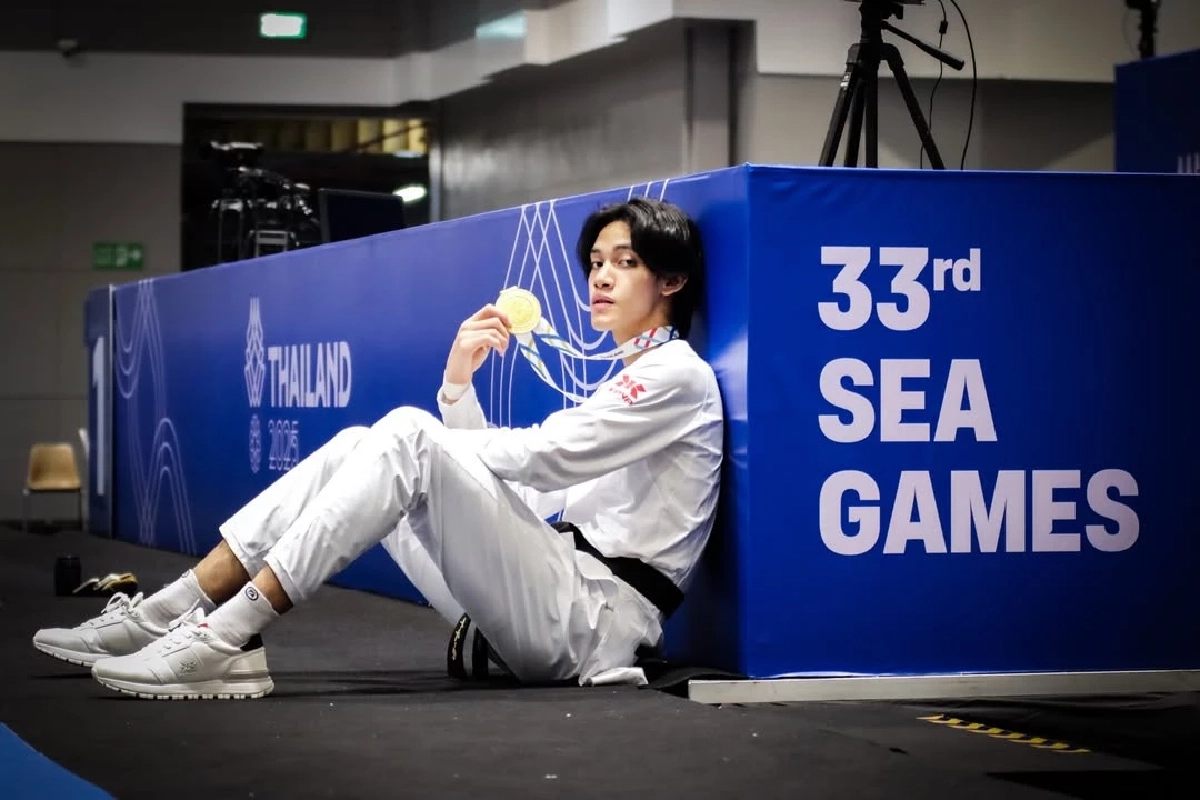 เปิดวาร์ป 'หยู บัลลังก์'เหรียญทองซีเกมส์ เทควันโด โซเชียลกรี๊ดหนัก!