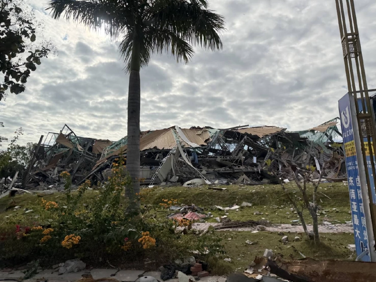 เปิดสภาพล่าสุด "KK Park - ชเวก๊กโก" รังสแกมเมอร์ โดนทุบทิ้งราบคาบ