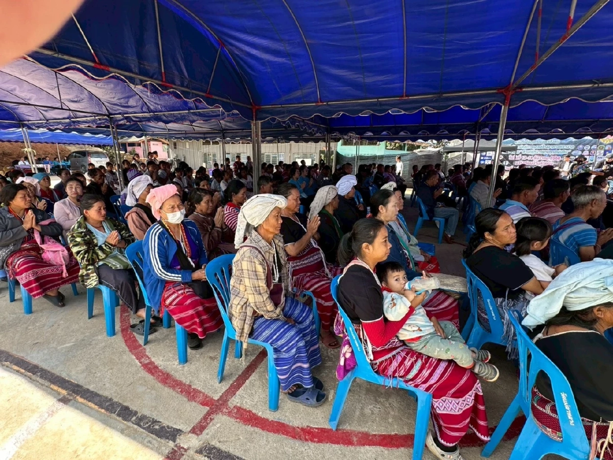 รวมพลังน้ำใจสู่ชาวบ้านห้วยผึ้ง ทอดผ้าป่ามหากุศล สร้างอาคารพยาบาลชุมชนฯ