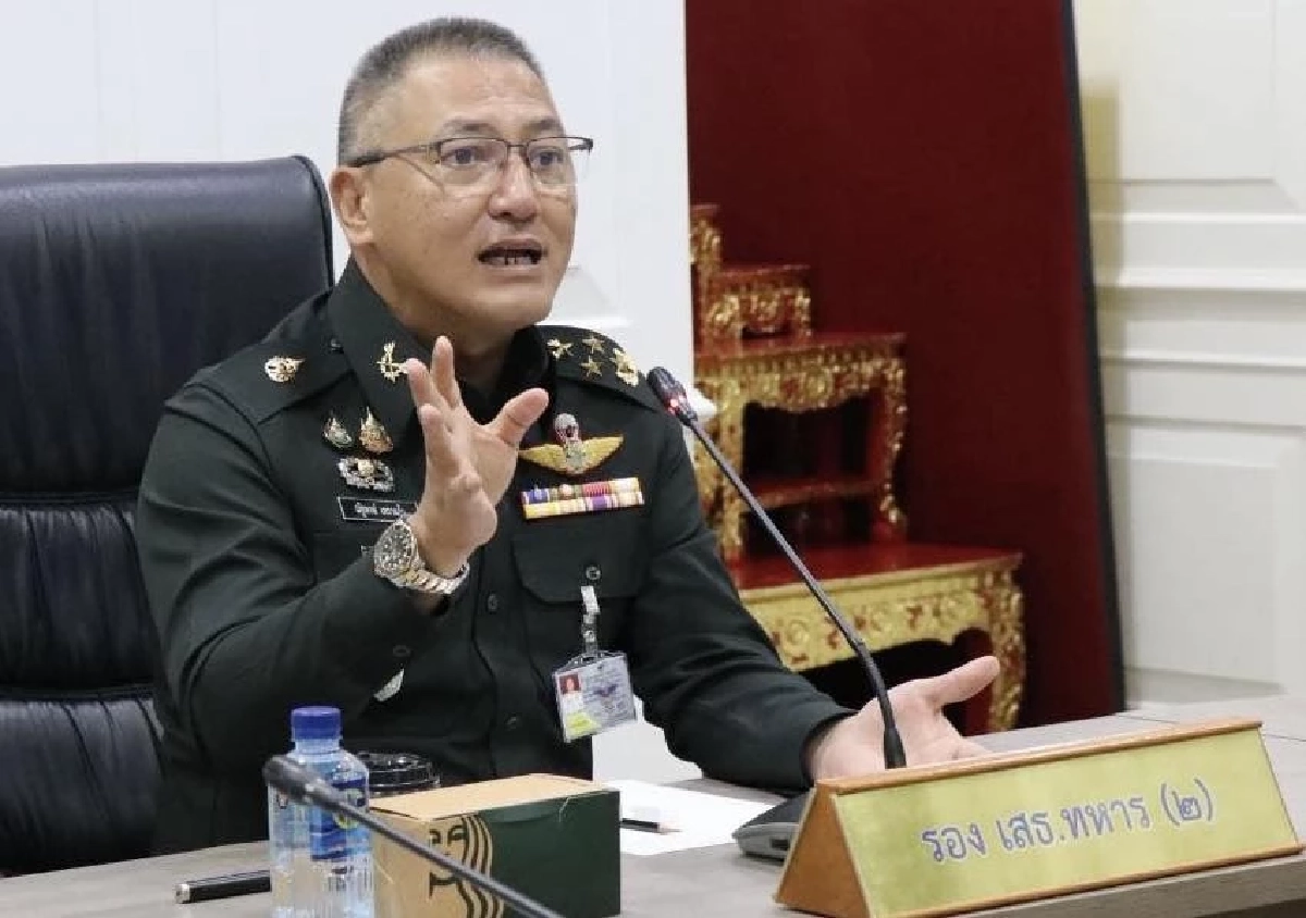 พลเอกณัฐพงษ์ เพราแก้ว รองเสนาธิการทหาร กองบัญชาการกองทัพไทย