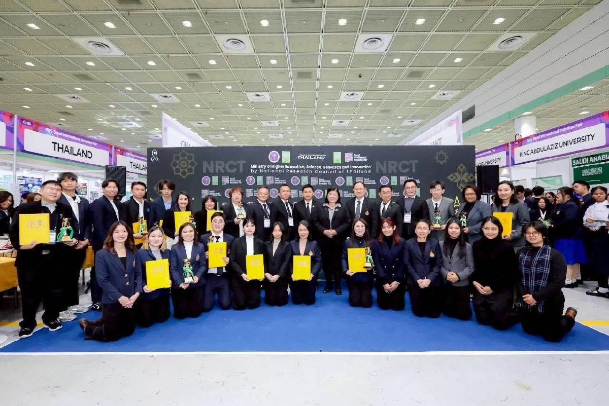 มจพ. ขอแสดงความยินดีกับคณะนักวิจัยและผู้ประดิษฐ์ ที่ได้รับรางวัลในเวทีนานาชาติ SIIF 2025
