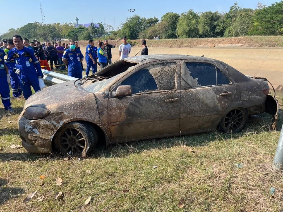 เสี่ยเจ้าของอู่ หายตัวปริศนา 2 ปี ล่าสุดพบรถจมคลอง ข้างโรงพยาบาล