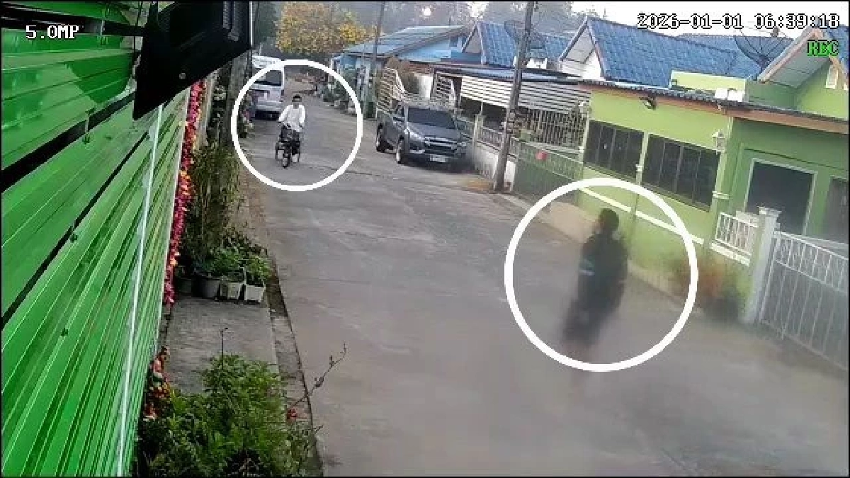 จ่าสิบเอก ปั่นจักรยาน ออกกำลังกายรับปีใหม่ ถูกชายคลั่ง ดักแทงดับ