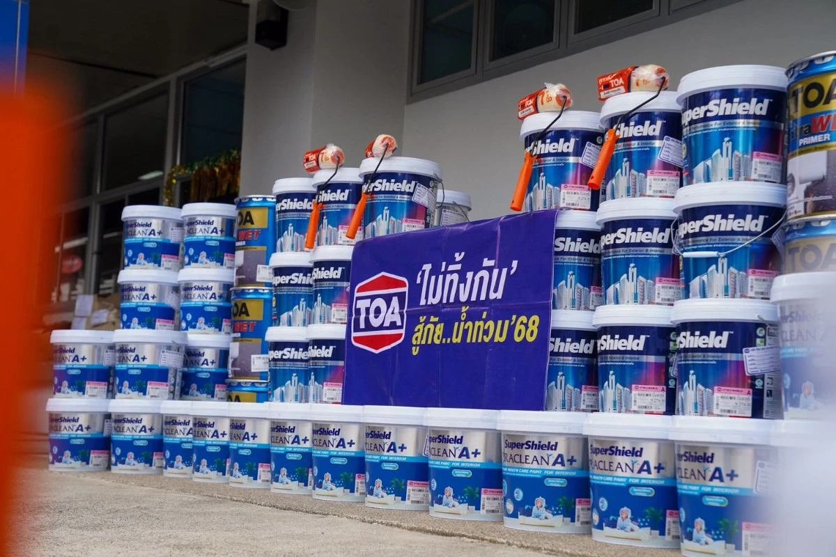 TOA ไม่ทิ้งกัน! รวมพลังจิตอาสาฟื้นฟู รพ.หาดใหญ่-โรงเรียนบ้านคลองหวะ หลังน้ำท่วม 68