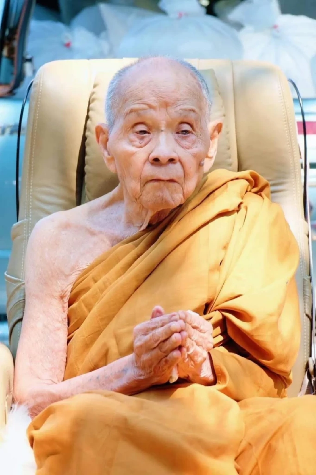 อาลัยสิ้นอริยสงฆ์ 5 แผ่นดิน 'หลวงปู่สุธัมม์' ละสังขารสงบ สิริอายุ 100 ปี