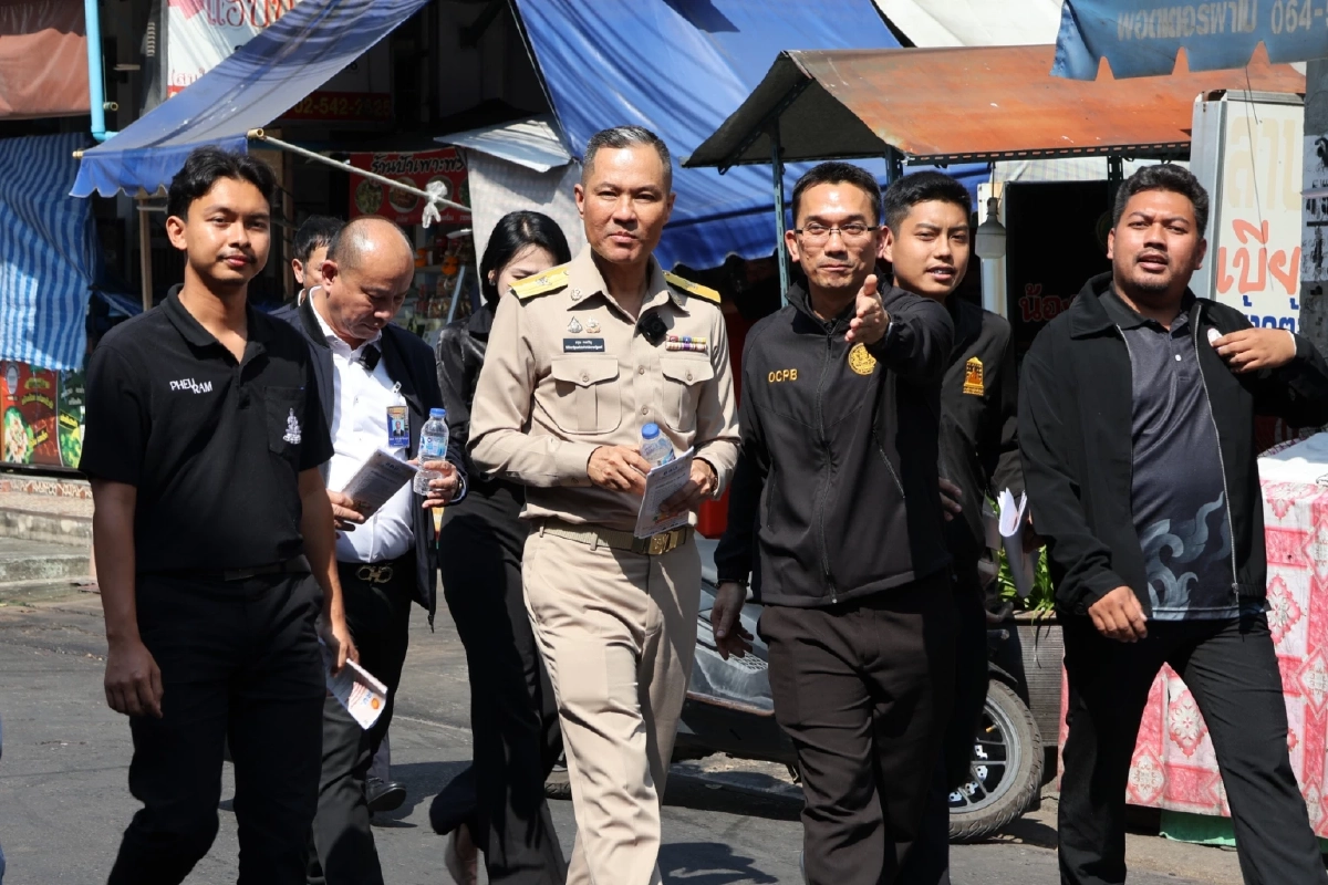 สคบ. ลงพื้นที่รณรงค์สร้างความเชื่อมั่น คุมเข้มสัญญาเช่าที่พักอาศัย ย่านมหาวิทยาลัยรามคำแหง