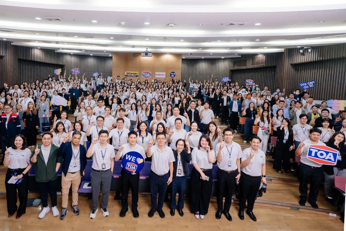 TOA ประกาศวิชั่นใหม่ ‘แต่งเติมความสุขของการอยู่อาศัยให้ทุกคน’