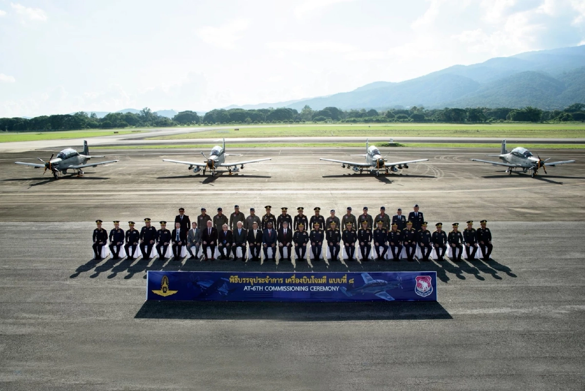 ทำความรู้จัก เครื่องบินโจมตี AT-6TH เพิ่งบรรจุเข้าประจำการที่ฝูงบิน 411