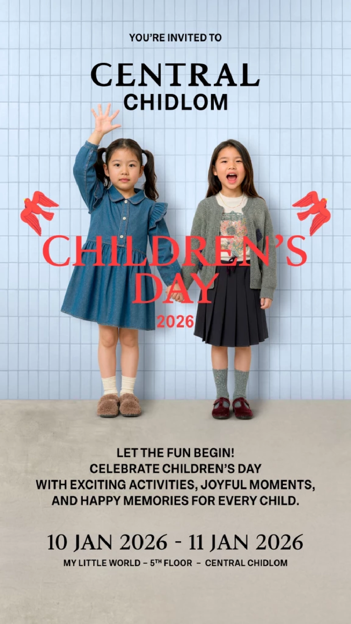 รวม 5 พิกัด! ที่เที่ยววันเด็ก ตะลุยห้างดัง ติดรถไฟฟ้า กิจกรรมแน่น-เข้าฟรี