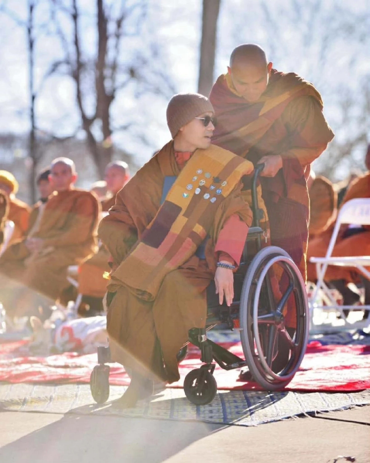 ไวรัลแห่งศรัทธา "Walk for Peace" คณะพระสงฆ์ ธุดงค์ 2,300 ไมล์ ทั่วอเมริกา