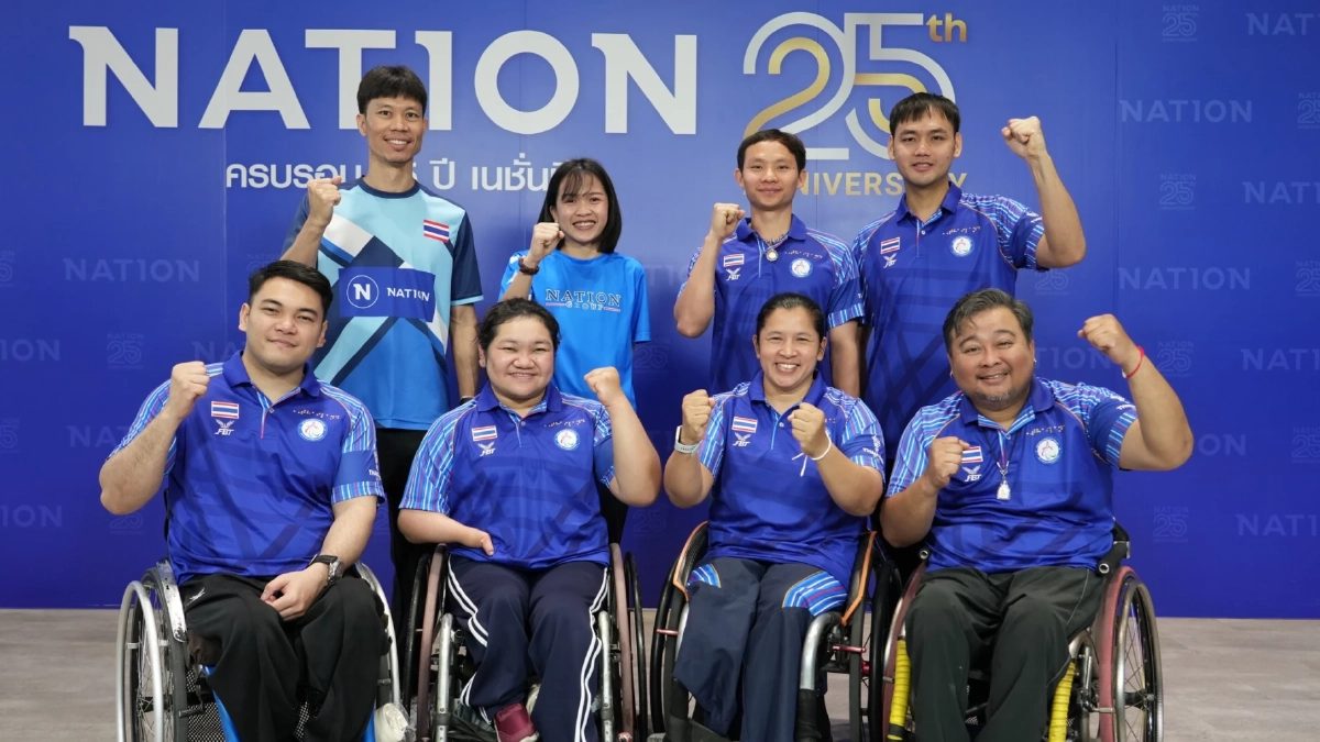 พนักงานในเครือบริษัท เนชั่น กรุ๊ป คว้าเหรียญอาเซียนพาราเกมส์