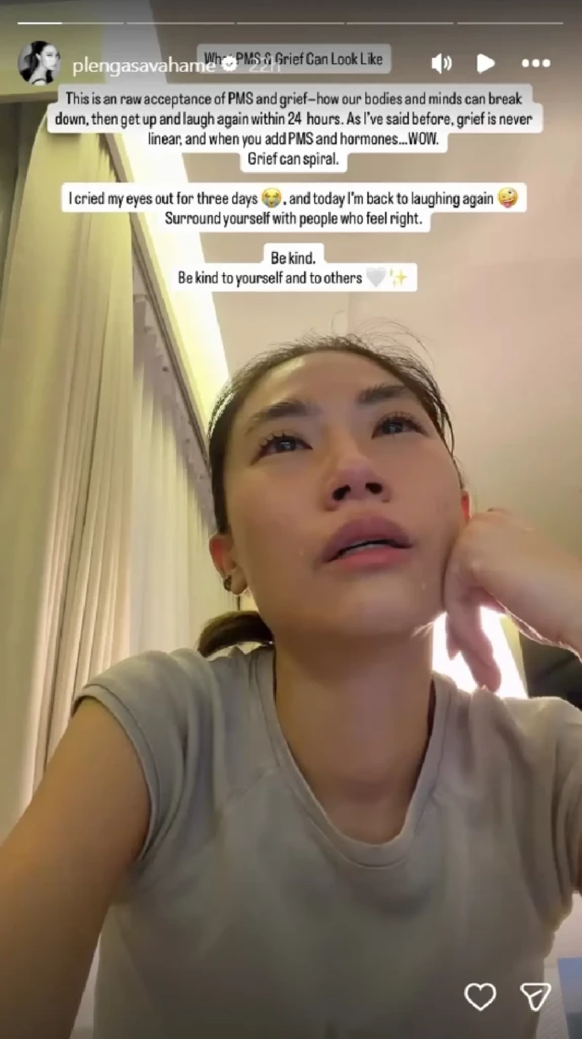 "เพลง ชนม์ทิดา" ร้องไห้หนัก 3 วันติด ร่างกาย-จิตใจพัง! เผยด้านมืดที่ทำดิ่งลึก