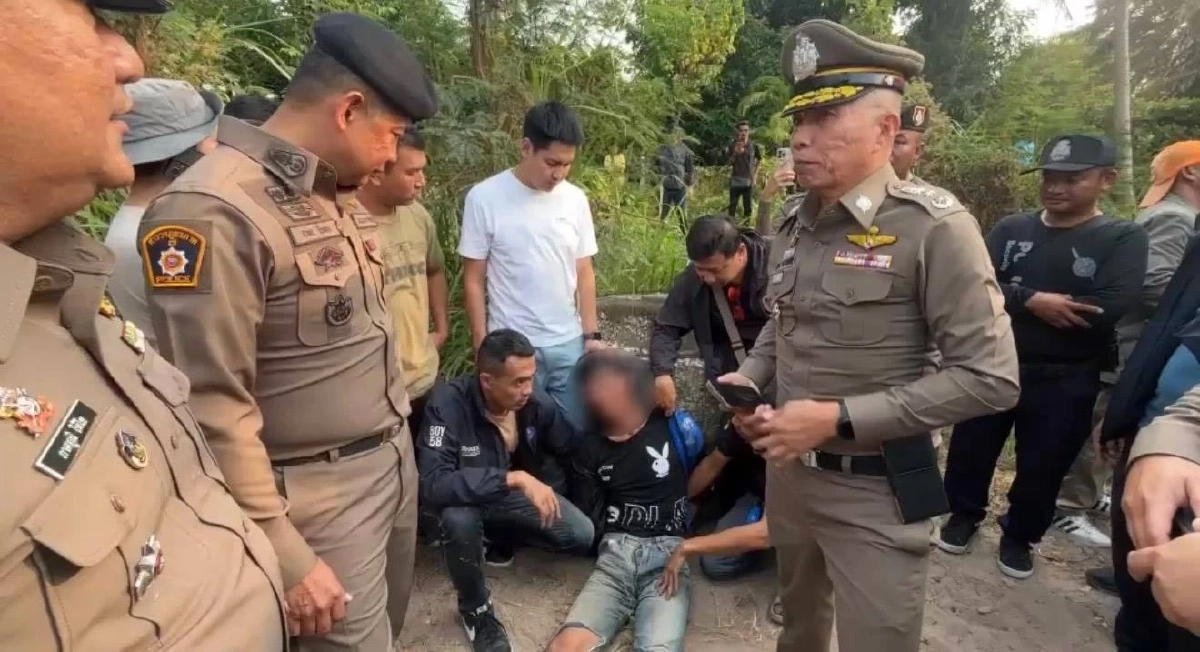 เปิดภาพจับ "รัฐติกร ยิ่งยอด" ฆาตกรโหด ปลิดชีพพนักงานโรงแรม