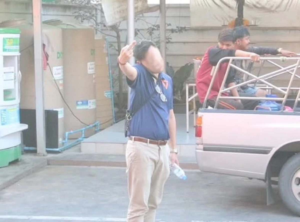 เดือด! ทีมงานผู้สมัคร สส. พรรคส้ม ชูนิ้วกลาง-ผลักอก "คุณากร" พรรคกล้าธรรม