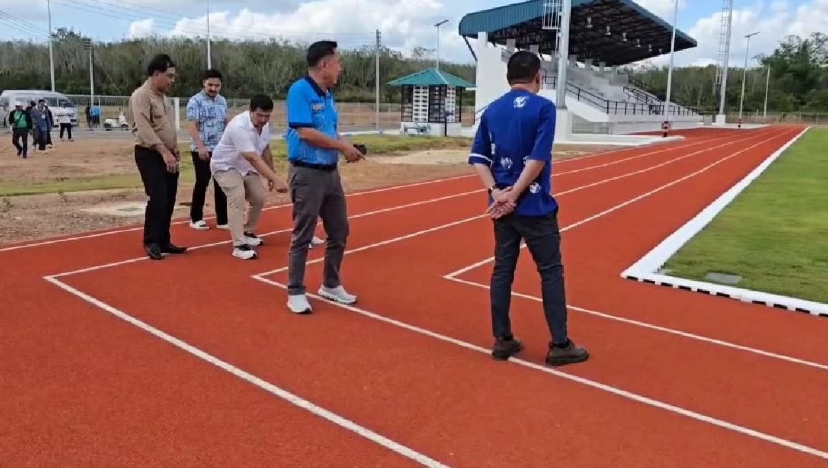 เปิดงบสร้าง "สนามกีฬา" เทศบาลเมืองปาดังเบซาร์ เฉลยเหตุผล ทำลู่วิ่งหักศอก