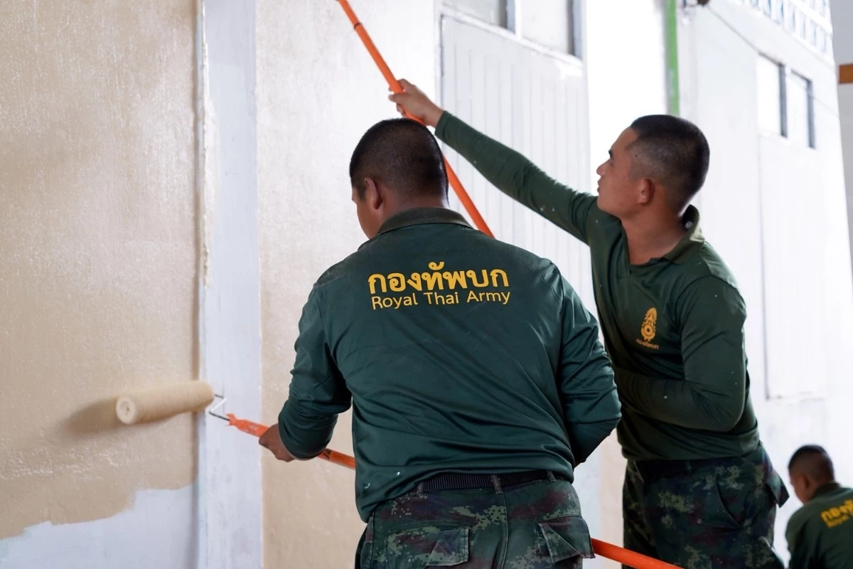 TOA ไม่ทิ้งกัน! รวมพลังจิตอาสาฟื้นฟู รพ.หาดใหญ่-โรงเรียนบ้านคลองหวะ หลังน้ำท่วม 68