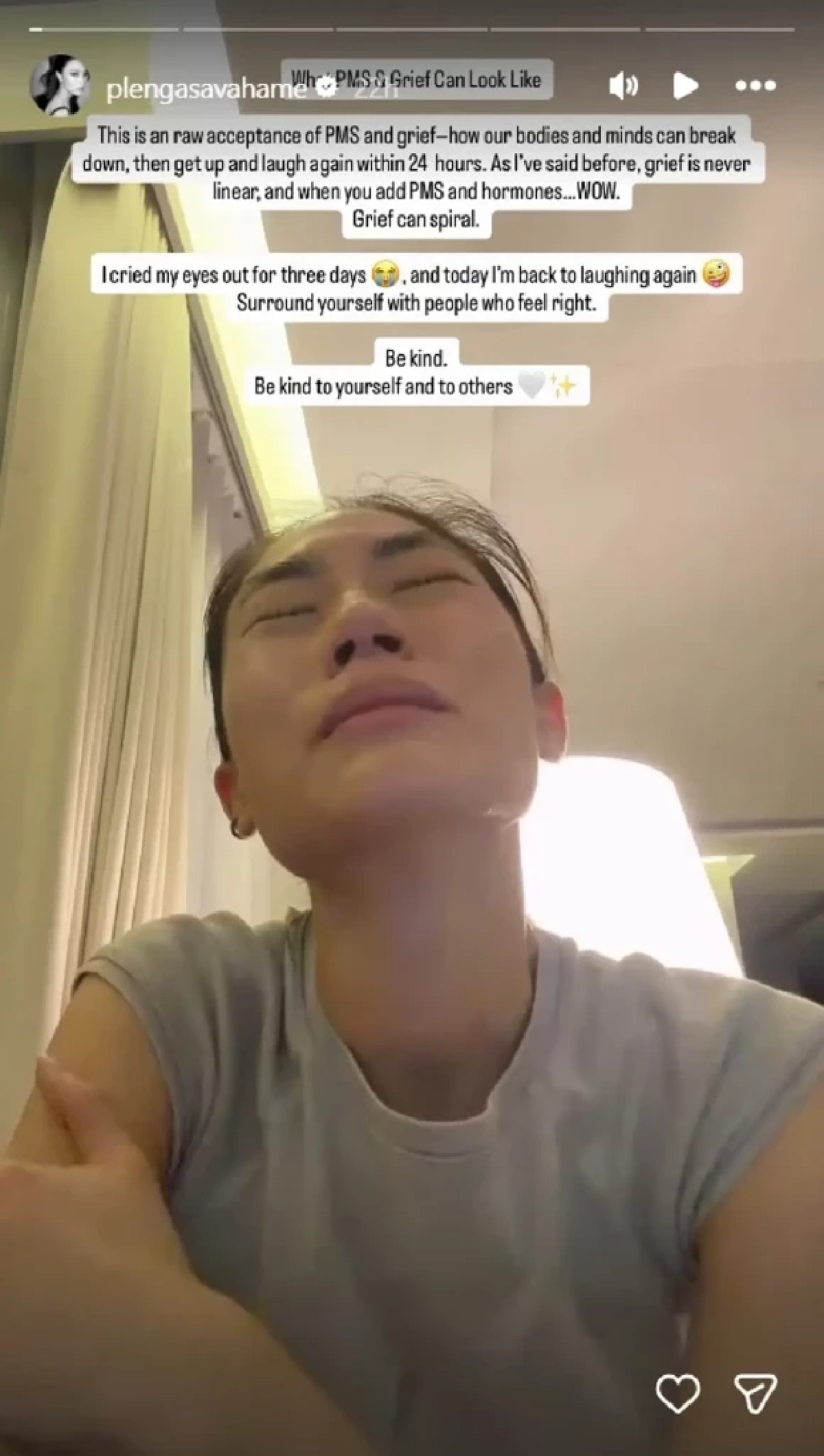 "เพลง ชนม์ทิดา" ร้องไห้หนัก 3 วันติด ร่างกาย-จิตใจพัง! เผยด้านมืดที่ทำดิ่งลึก