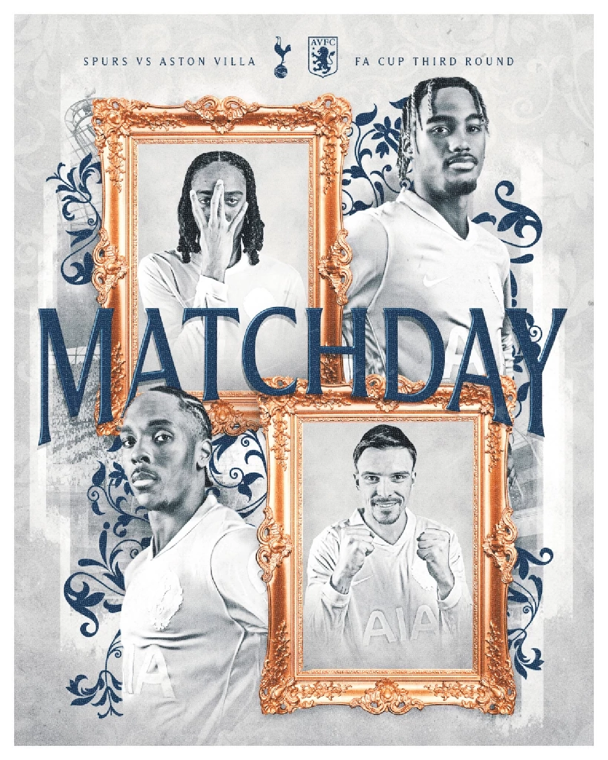 LIVE ดูบอลสด "สเปอร์ส พบ แอสตัน วิลล่า" ฟุตบอลเอฟเอ คัพ เวลา 00.45 น.