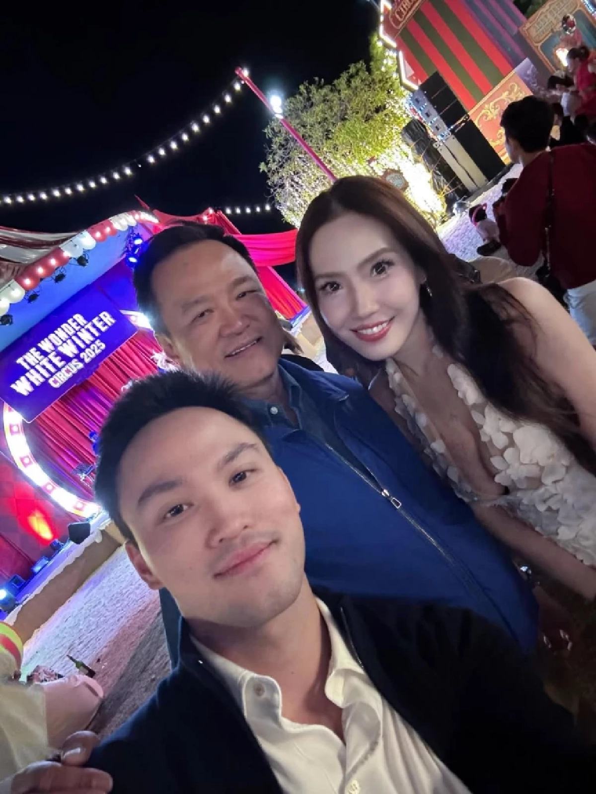 ส่อง 'บอลลูน พินทุ์สุดา' หลังมีภาพสนิท 'เป๊ก เศรณี' ลูกชายนายกหนู