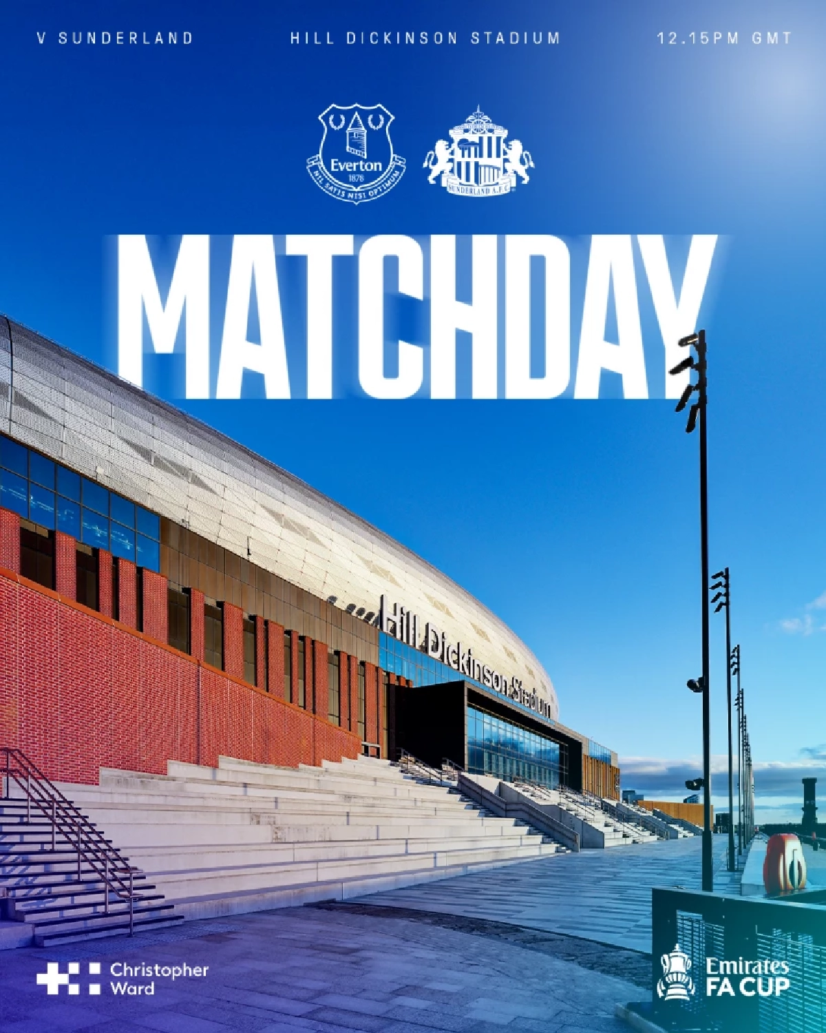 LIVE ถ่ายทอดสด บอล FA Cup "เอฟเวอร์ตัน พบ ซันเดอร์แลนด์" เวลา 19.15 น.