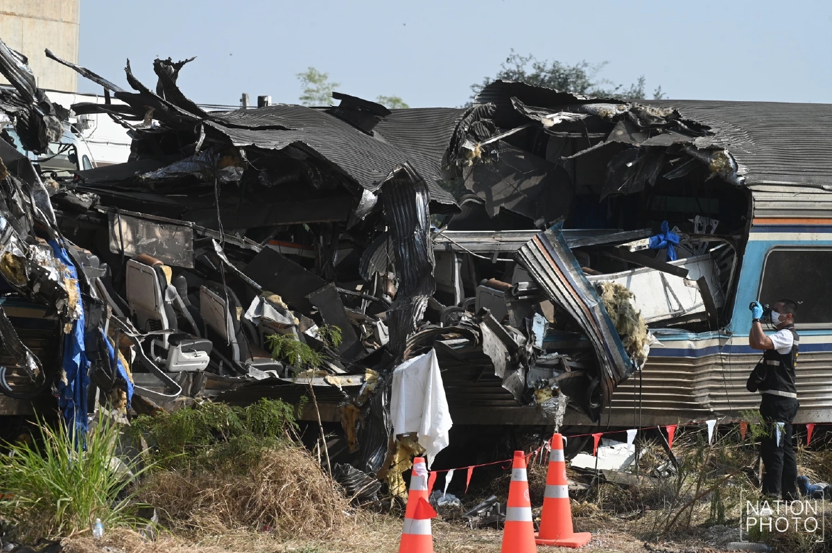 ้เร่งเยียวยาเหตุเครนถล่มทับรถไฟ ผู้เสียชีวิตรายละ 1.69 ล้าน