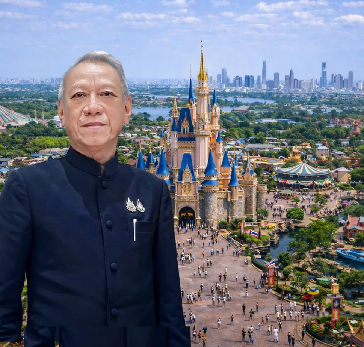 ส่องแผน รองนายกฯ พิพัฒน์ Disneyland Thailand เมกะโปรเจกต์ 3 แสนล้าน สร้างงานแสนตำแหน่ง