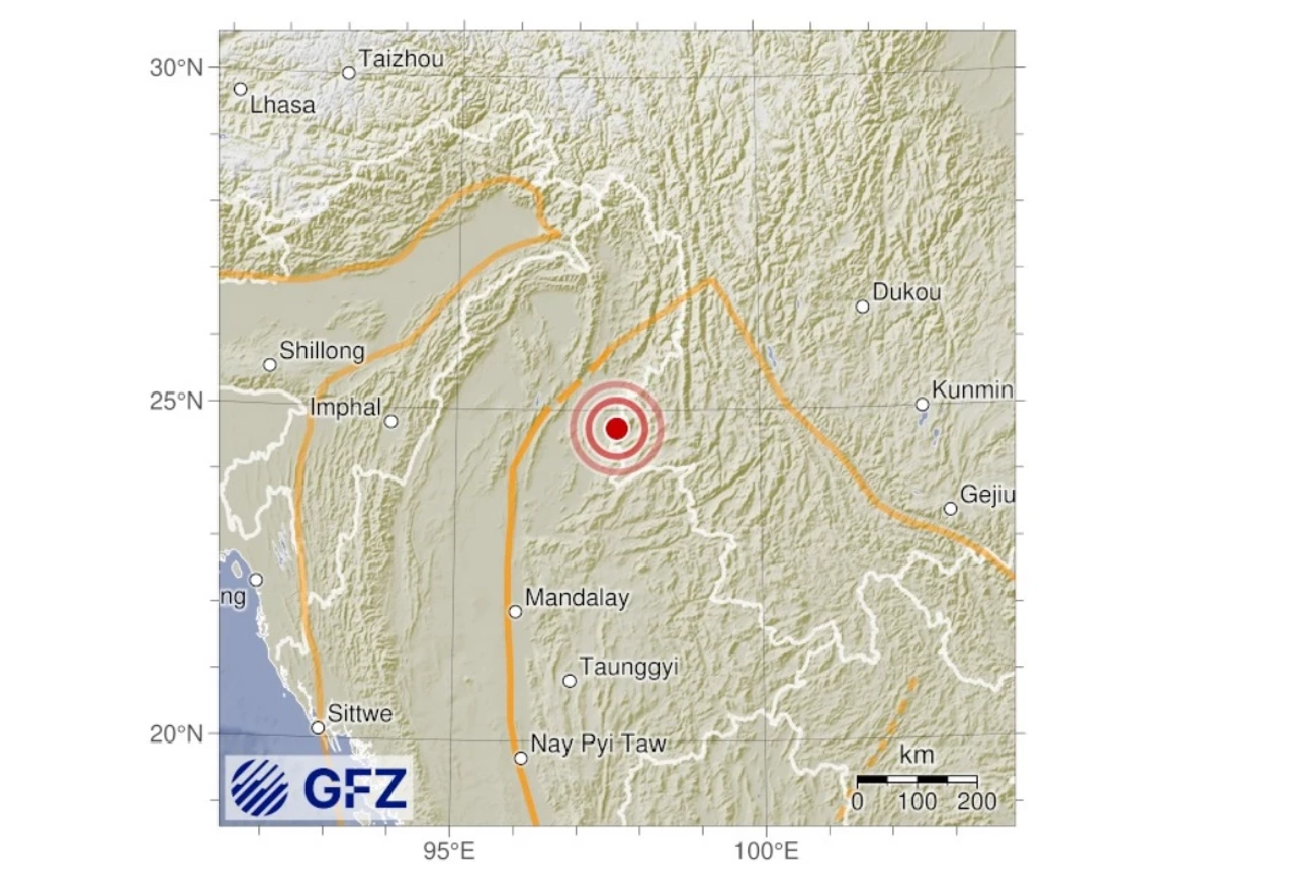 "แผ่นดินไหว" 25 ก.พ. 69 'ภูเก็ต - เชียงราย' ใกล้จุดไหว สถานการณ์โลกระวัง