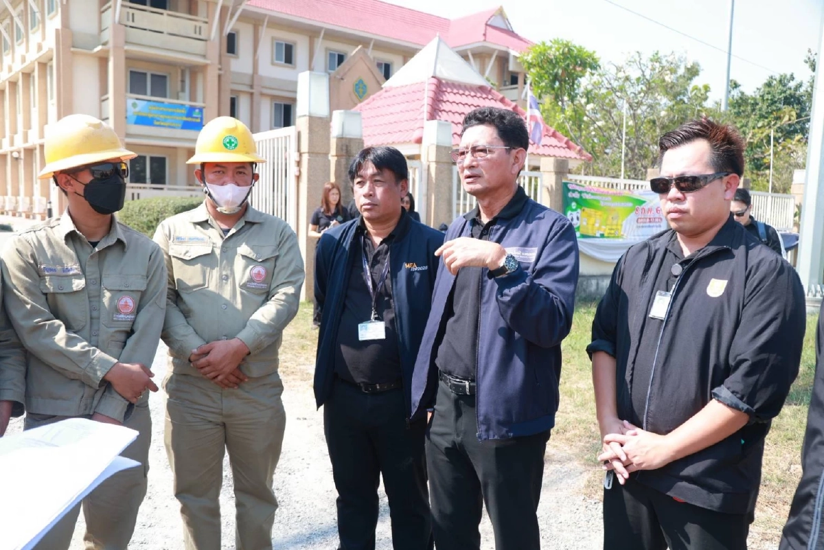 MEA ลงพื้นที่ กกต. สมุทรปราการ ยกระดับความมั่นคงระบบไฟฟ้าขั้นสูงสุดรองรับการเลือกตั้ง-ออกเสียงประชามติ