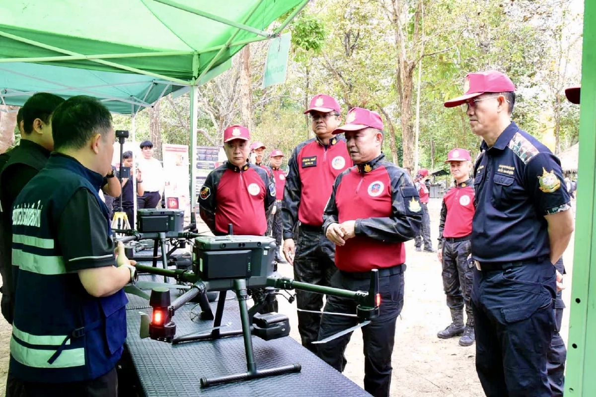 "วันรณรงค์ให้ปลอดควันพิษจากไฟป่า" ทส. รวมพลังเอาจริง! รุกฆาตคนเผาป่า