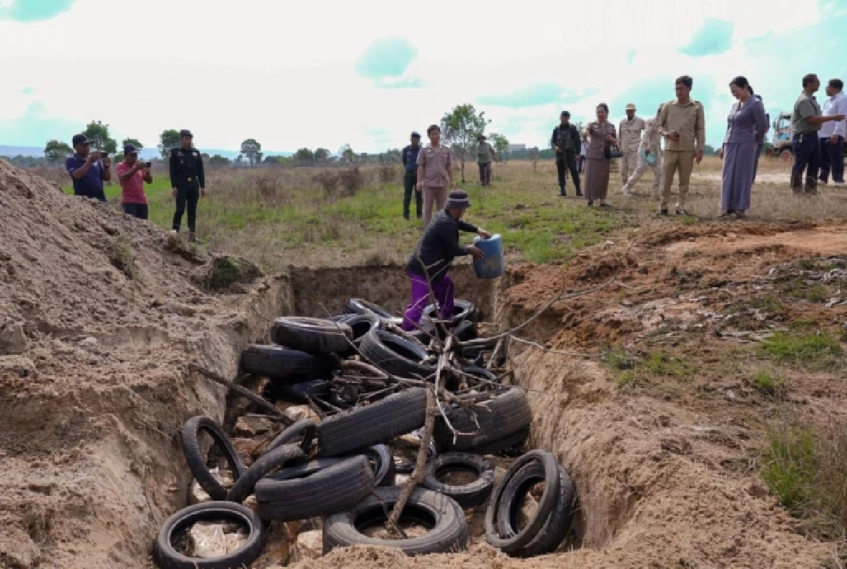กัมพูชา อ้างจับเรือประมงไทย ขนอาหารทะเล ลักลอบเข้าน่านน้ำ ฝั่งเกาะกง