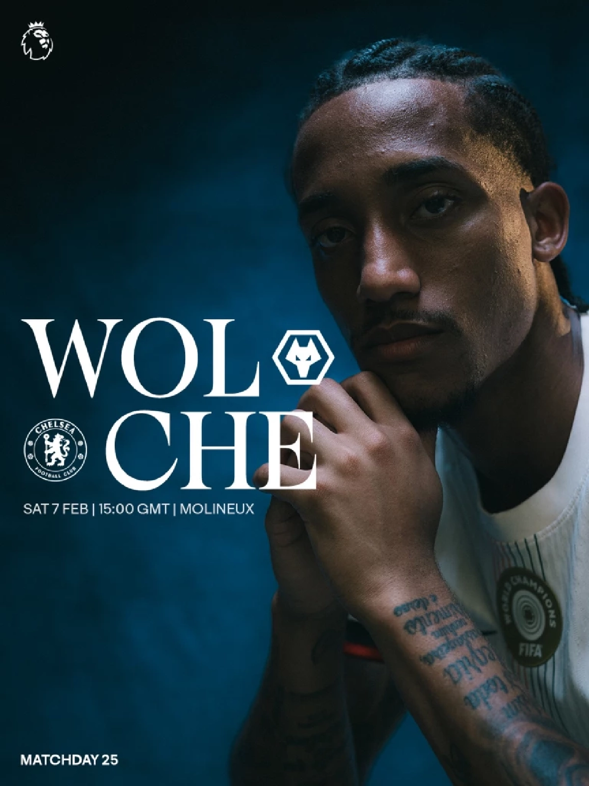 LIVE ถ่ายทอดสด "วูล์ฟแฮมป์ตัน พบ เชลซี" ลิงค์ดูบอลสด พรีเมียร์ลีก อังกฤษ