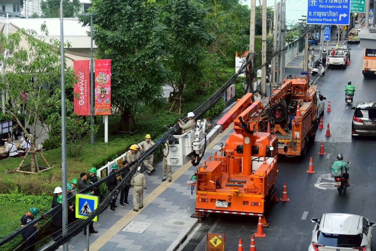 MEA ผนึกภาคีขับเคลื่อน ถ.ประชาราษฎร์สาย 2 ไร้เสาสาย บูรณาการระบบไฟฟ้ามั่นคง พร้อมปรับภูมิทัศน์เมืองสู่ทัศนียภาพอันงดงามอย่างยั่งยืน