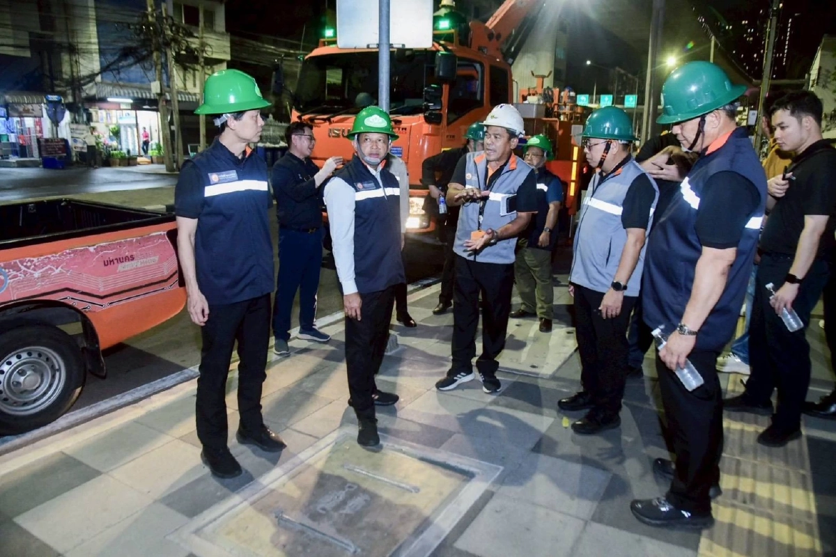 MEA เร่งรื้อถอนเสาไฟฟ้า และสายสื่อสาร มุ่งเป้า "ถนนสวย ไร้เสาสาย" บนถนนประชาราษฎร์สาย 2