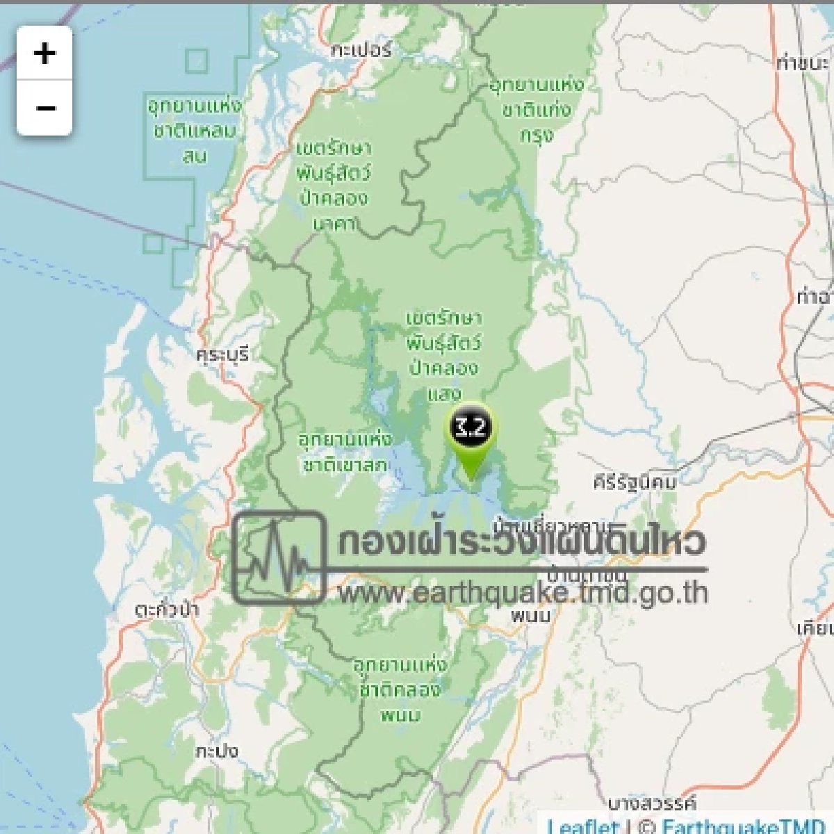 "แผ่นดินไหว" 12 ก.พ. 69 "สุราษฎร์ฯ ต่อเนื่องน่าห่วง" สถานการณ์โลกระวัง