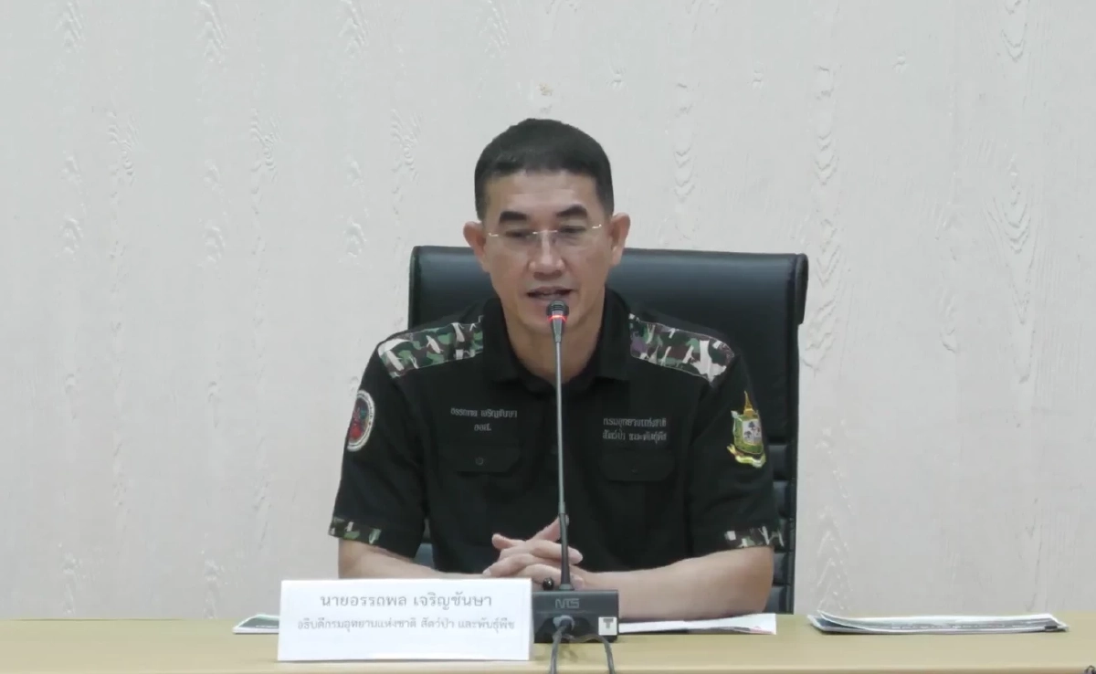 "อรรถพล" อธิบดีกรมอุทยานฯ แถลงข้อเท็จจริง การเคลื่อนย้าย "สีดอหูพับ"