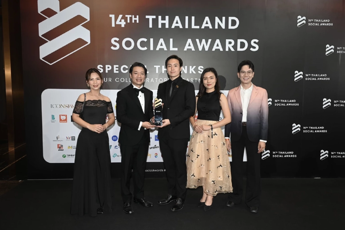 TOA คว้ารางวัลชนะเลิศ “Best Brand Performance on Social Media”