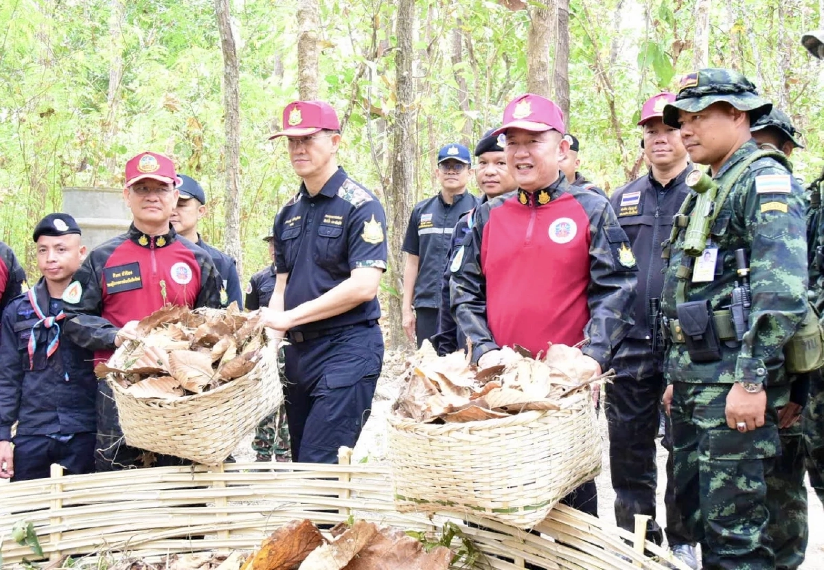 "วันรณรงค์ให้ปลอดควันพิษจากไฟป่า" ทส. รวมพลังเอาจริง! รุกฆาตคนเผาป่า