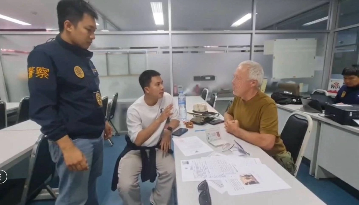 สตม. ตามรวบฝรั่งมือบอน พ่นสีเลอะทั่วพะงัน 40 จุด จัดหนักเตรียมถกเพิกถอนวีซ่า