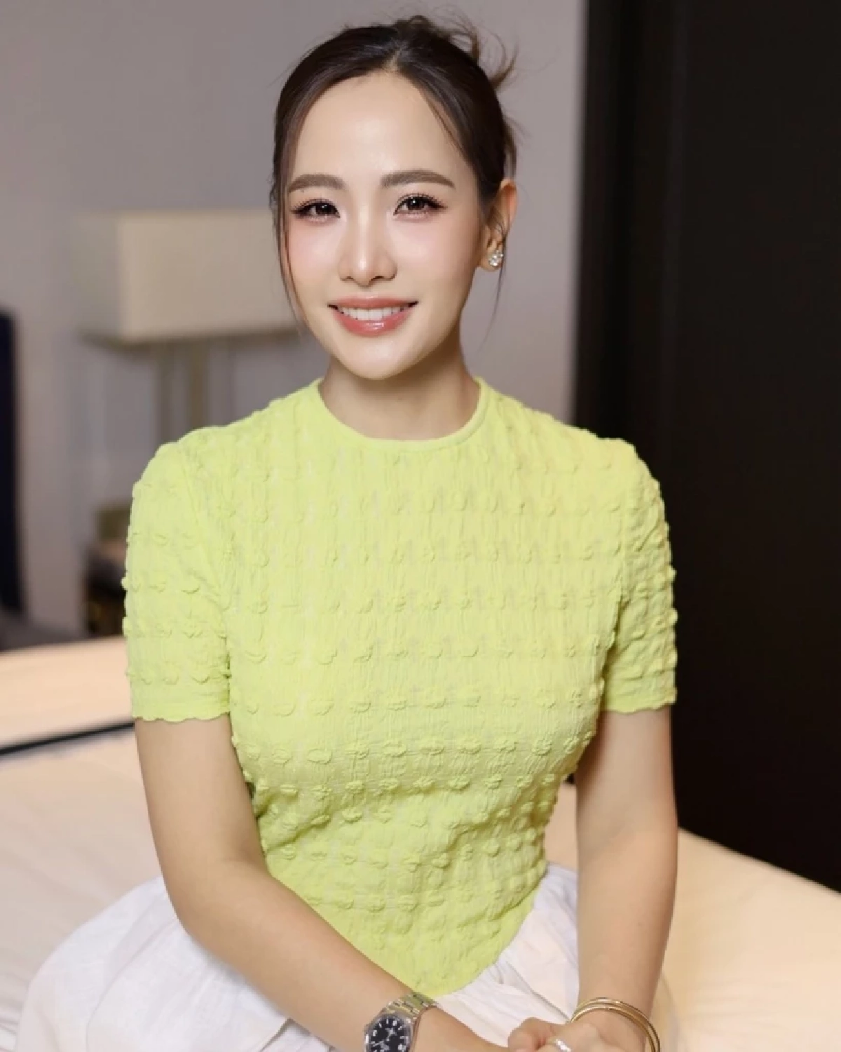 เปิดบัญชีทรัพย์สิน "จ๋า ธนนนท์" ภรรยาคนสวย "เสียหนู" ไม่ธรรมดาฉ่ำๆ 77 ล้าน