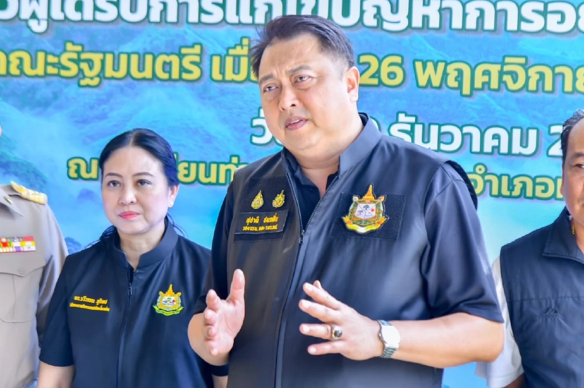 "รมว.ทส." คุมเข้ม! สั่งติดตามดับไฟป่าแม่ออนสำเร็จ ทิ้งน้ำกว่า 1.2 หมื่นลิตร