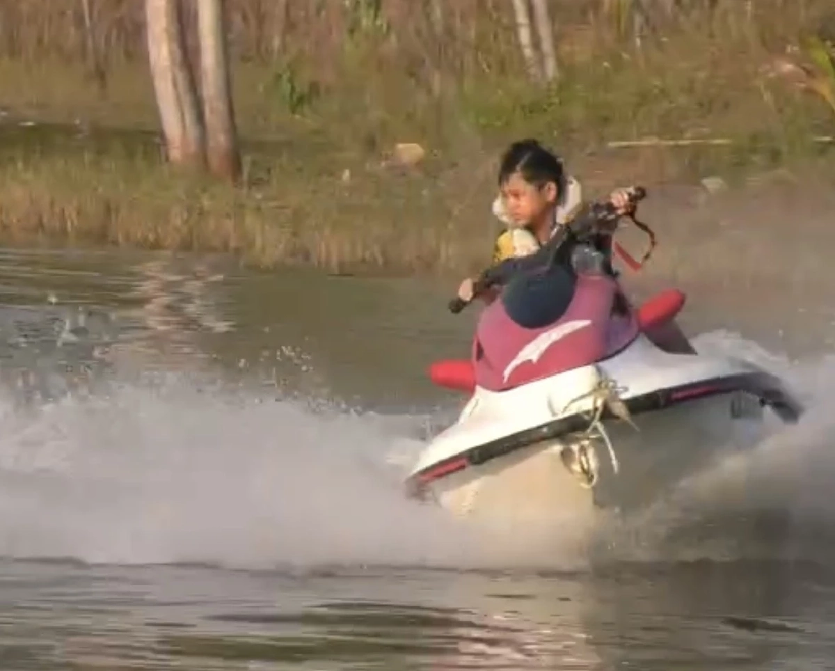 แลนด์มาร์คใหม่ลำปาง 'บึงเจ็ทสกี' สวรรค์ของสายสปีดท่ามกลางธรรมชาติ