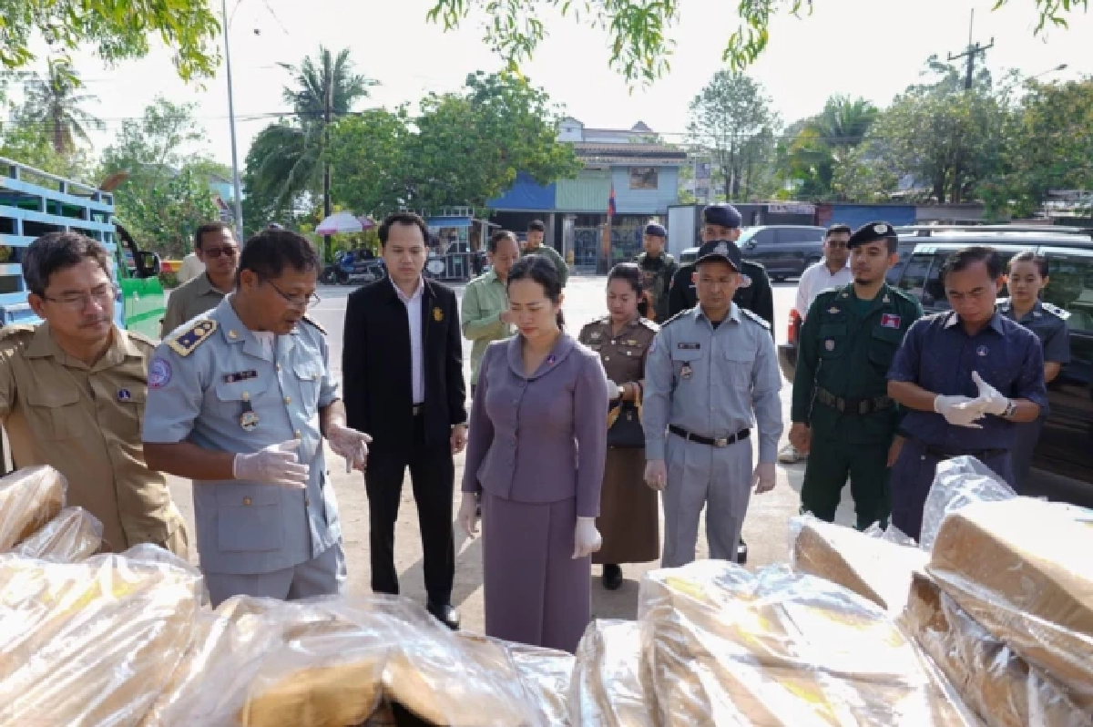 กัมพูชา อ้างจับเรือประมงไทย ขนอาหารทะเล ลักลอบเข้าน่านน้ำ ฝั่งเกาะกง