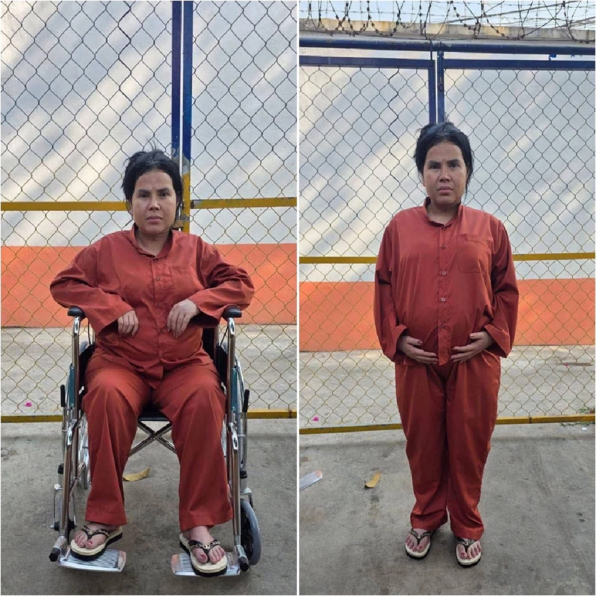 เปิดภาพ "วัน มรณา" สภาพตั้งครรภ์ขณะถูกคุมขัง ศาลคัดค้านประกันตัว