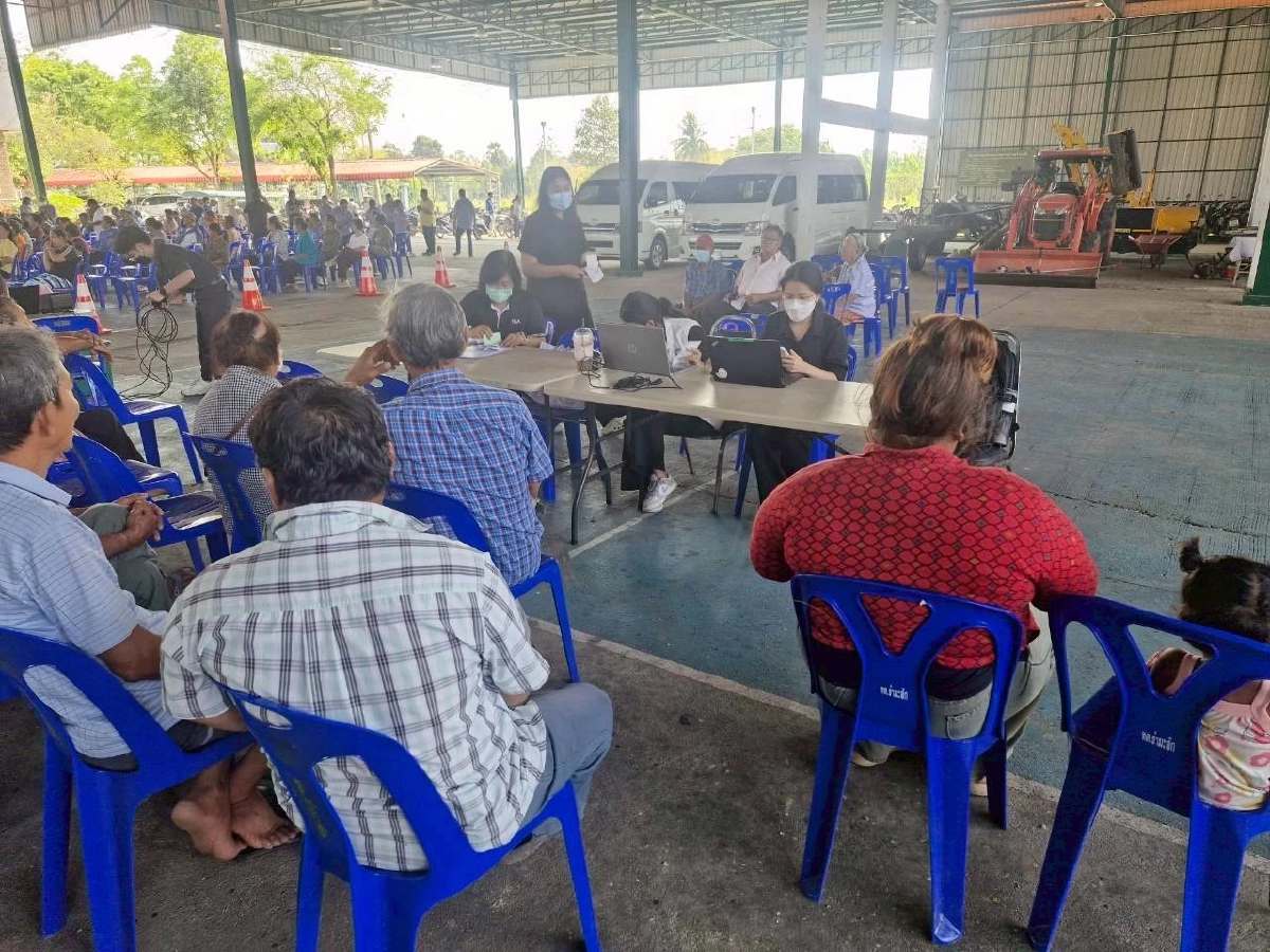 สคร 4 จังหวัดสระบุรี ร่วมกับ สธ. จังหวัดอ่างทอง โรงพยาบาลโพธิ์ทอง ลุยค้นหาผู้ป่วยวัณโรค ไวรัสตับอักเสบบี และซี