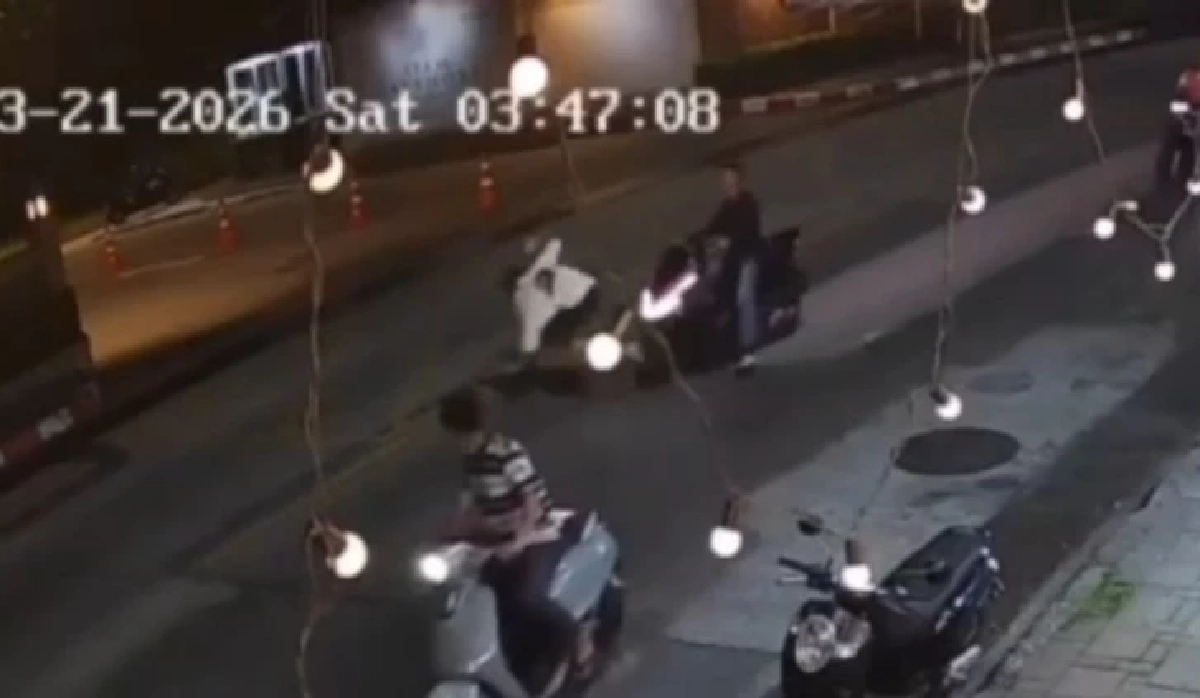 พัทยาโหด แก๊งไรเดอร์ ไล่ชน-รุมตืบนักท่องเที่ยว ตะโกนลั่น "มึงเก๋านักเหรอ"