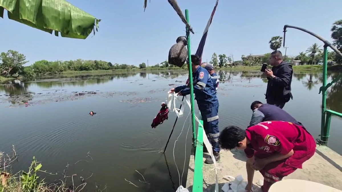 นาทีชีวิต! กู้ภัยรุดช่วยสาวโดดน้ำลาโลก ทิ้งเบอร์โทร-จดหมายสั่งเสียปมทะเลาะแฟน