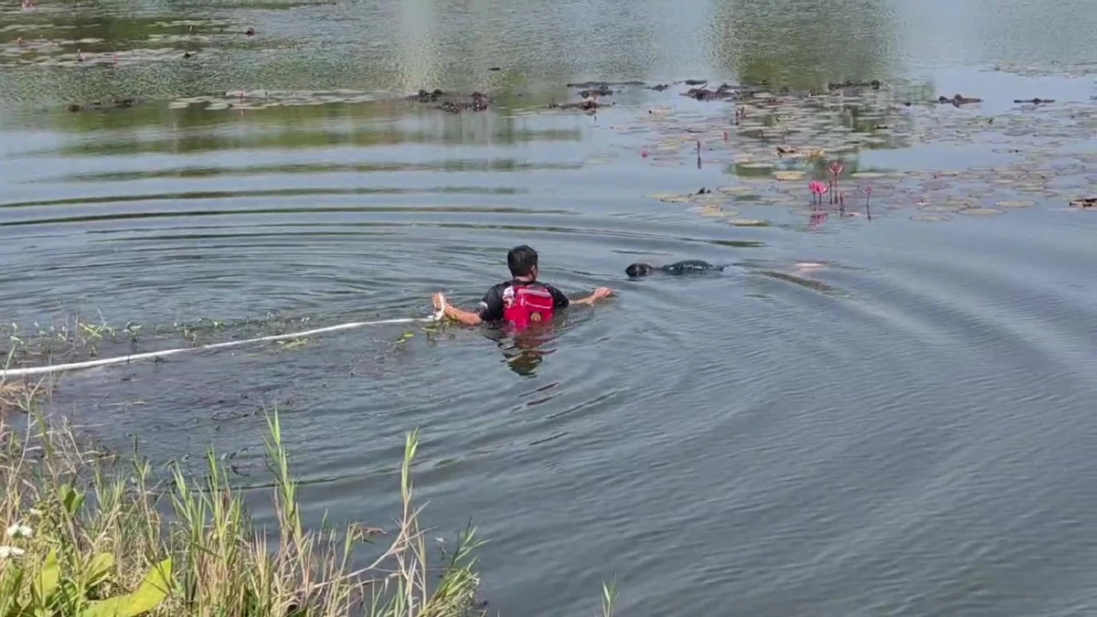 นาทีชีวิต! กู้ภัยรุดช่วยสาวโดดน้ำลาโลก ทิ้งเบอร์โทร-จดหมายสั่งเสียปมทะเลาะแฟน