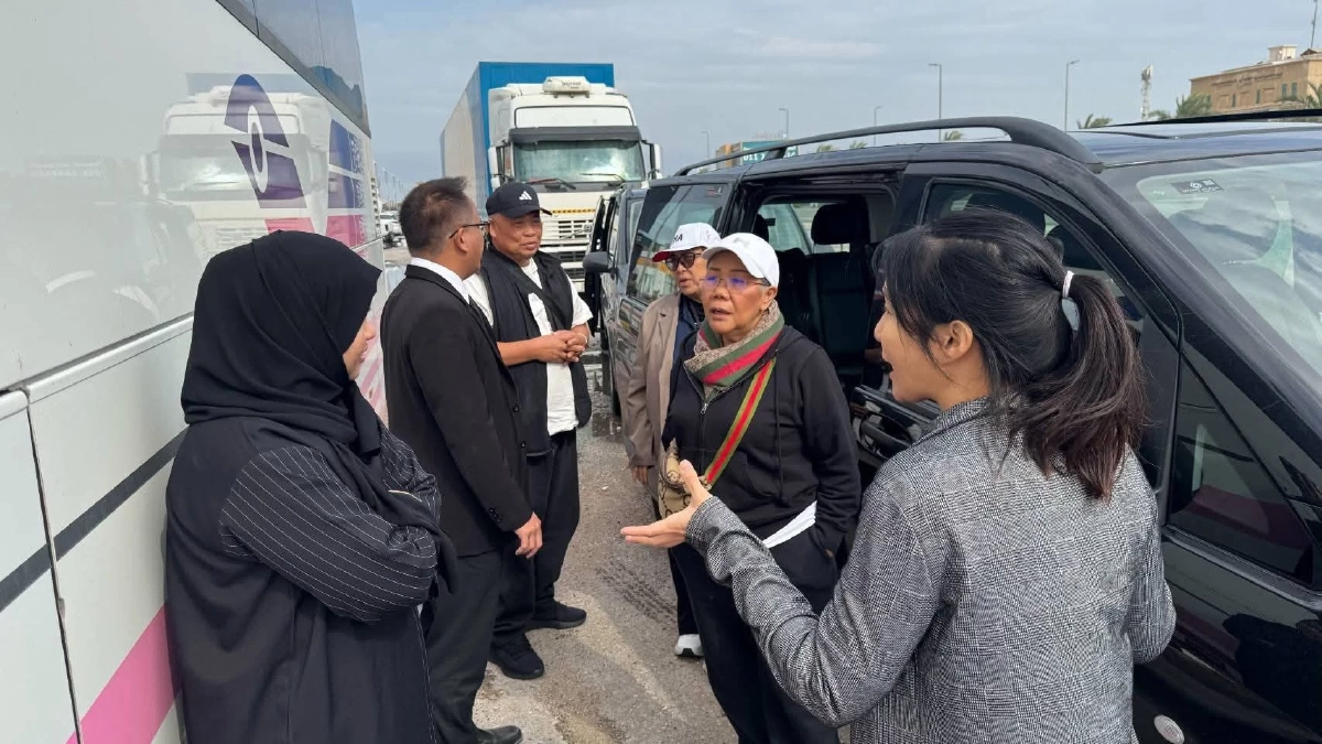 อพยพคนไทยในบาเรนห์ ข้ามสะพานคิงฟาฮัด—ต่อเครื่อง 2 ทอด ก่อนบินกลับไทย