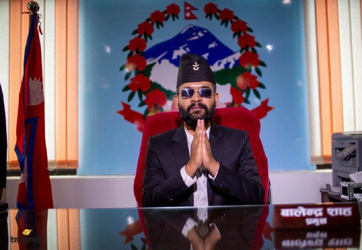 แรปเปอร์หนุ่ม 'บาเลน ชาห์' ล้มยักษ์จ่อนั่งเก้าอี้นายกฯ เนปาล